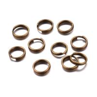 200 anneaux 6x0 7mm double couleur bronze 1 