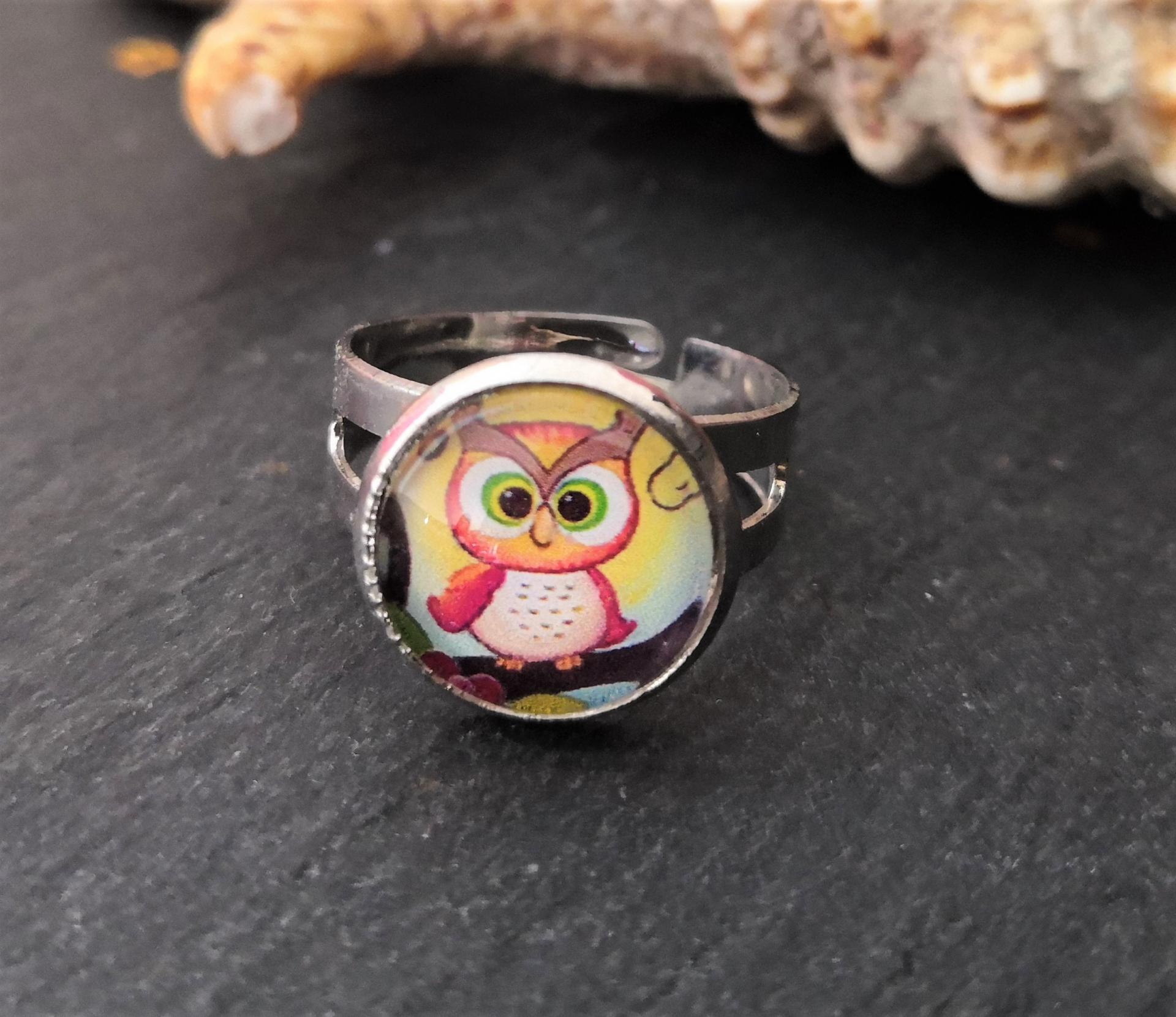Bague chouette sales