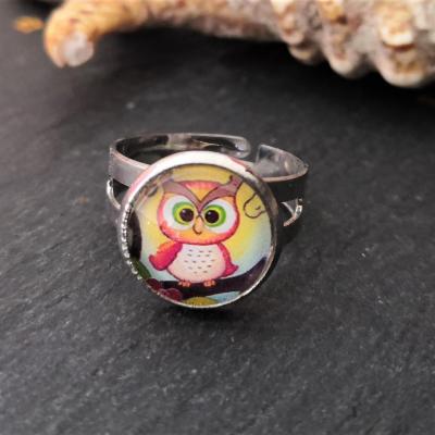 Bague hibou chouette