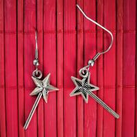 Boucles d oreilles baguettes magiques 8 
