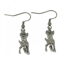 Boucles d oreilles bambi faon theme enfance breloque couleur argentee 2 photoroom