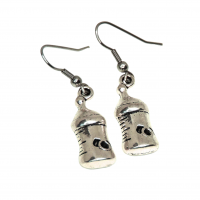 Boucles d oreilles biberon bebe naissance photoroom