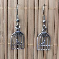 Boucles d oreilles cage a oiseaux 12 