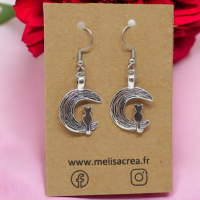 Boucles d oreilles chat sur la lune couleur argentee 15 photoroom 1