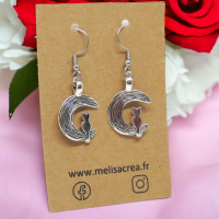 Boucles d oreilles chat sur la lune couleur argentee 16 photoroom 1