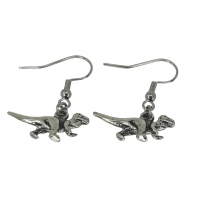 Boucles d oreilles dinausore breloque couleur argentee 12 photoroom