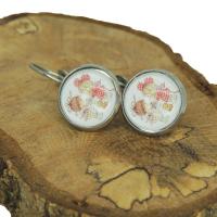 Boucles d oreilles dormeuse en laiton argente sans nickel sans plomb sans cadmium fillettes 1 