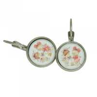 Boucles d oreilles dormeuse en laiton argente sans nickel sans plomb sans cadmium fillettes 5 