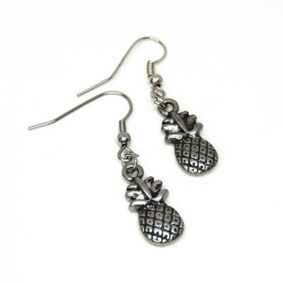 Boucles d oreilles fruit ananas