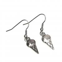 Boucles d oreilles glace cornet