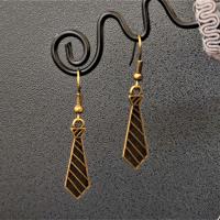 Boucles d oreilles harry potter cravate en bronze 1 