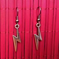 Boucles d oreilles harry potter eclair argente 2 