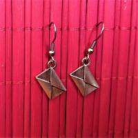 Boucles d oreilles harry potter enveloppe argentee 2 