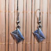 Boucles d oreilles harry potter enveloppe argentee 3 