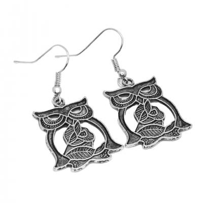 Boucles d oreilles hibou chouette 1