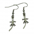 Boucles d oreilles lezard salamandre couleur argentee 7 