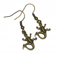 Boucles d oreilles lezard salamandre photoroom