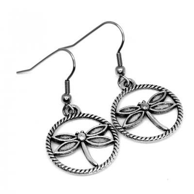 Boucles d oreilles libellule