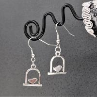 Boucles d oreilles oiseaux suspendus 1 