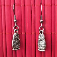 Boucles d oreilles poupee russe 14 