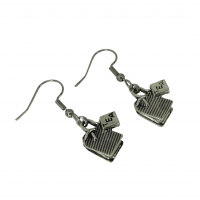 Boucles d oreilles sachet de the brloque couleur argente tea heure du the 4 photoroom
