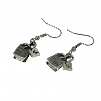 Boucles d oreilles sachet de the brloque couleur argente tea heure du the 6 photoroom