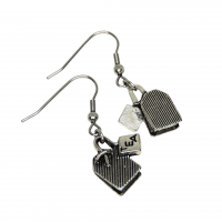 Boucles d oreilles sachet de the photoroom