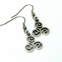 Boucles d oreilles triskell