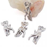 Breloque argente bambi disney argente 2 