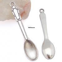 Breloque pendentif cuillere ustensle de cuisine grand modele 1 