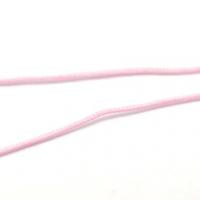 Cordon rose en polyester pour macrame shamballa rose clair 1mm 1 