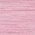 Cordon rose en polyester pour macrame shamballa rose clair 1mm