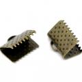 Griffe en bronze pince ruban 10x8mm 1 