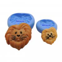 Lot de 2 moules en silicone tete de de lion