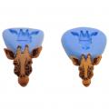 Lot de 2 moules girafes