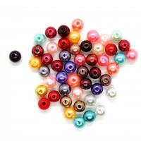 Lot de perle en acrylique nacre 8mm 4 