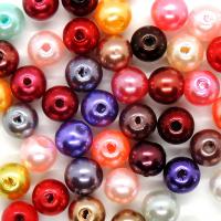 Lot de perle en acrylique nacre 8mm 4 1 