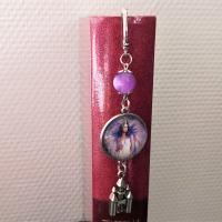 Marque page fee mauve 2 