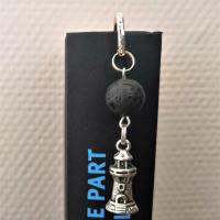 Marque page petit phare perle noire lave 2 