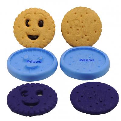 Mini Moule Biscuit Bn Sourire 36mm - Moule fimo - Creavea