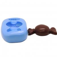 Moule en silicone bonbon rond mesure