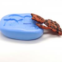 Moule en silicone chat plat 1 