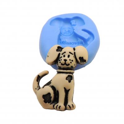 Moule en silicone chien epagneul dalmatien 2