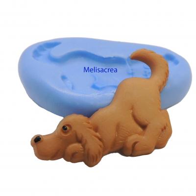 Moule en silicone chien marron clair 3