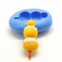 Moule en silicone glace 3 boules mesure