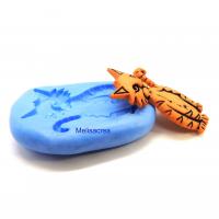 Moule en silicone grand chat pour fimo cernit 1 