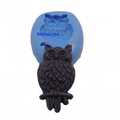 Moule en silicone hibou chouette