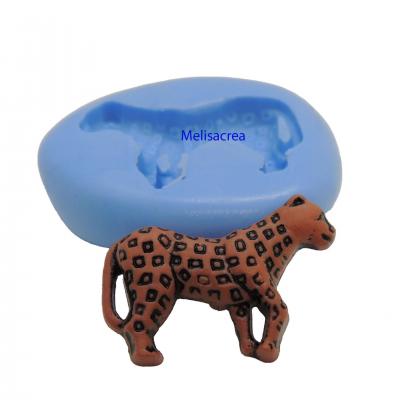 Moule en silicone leopard