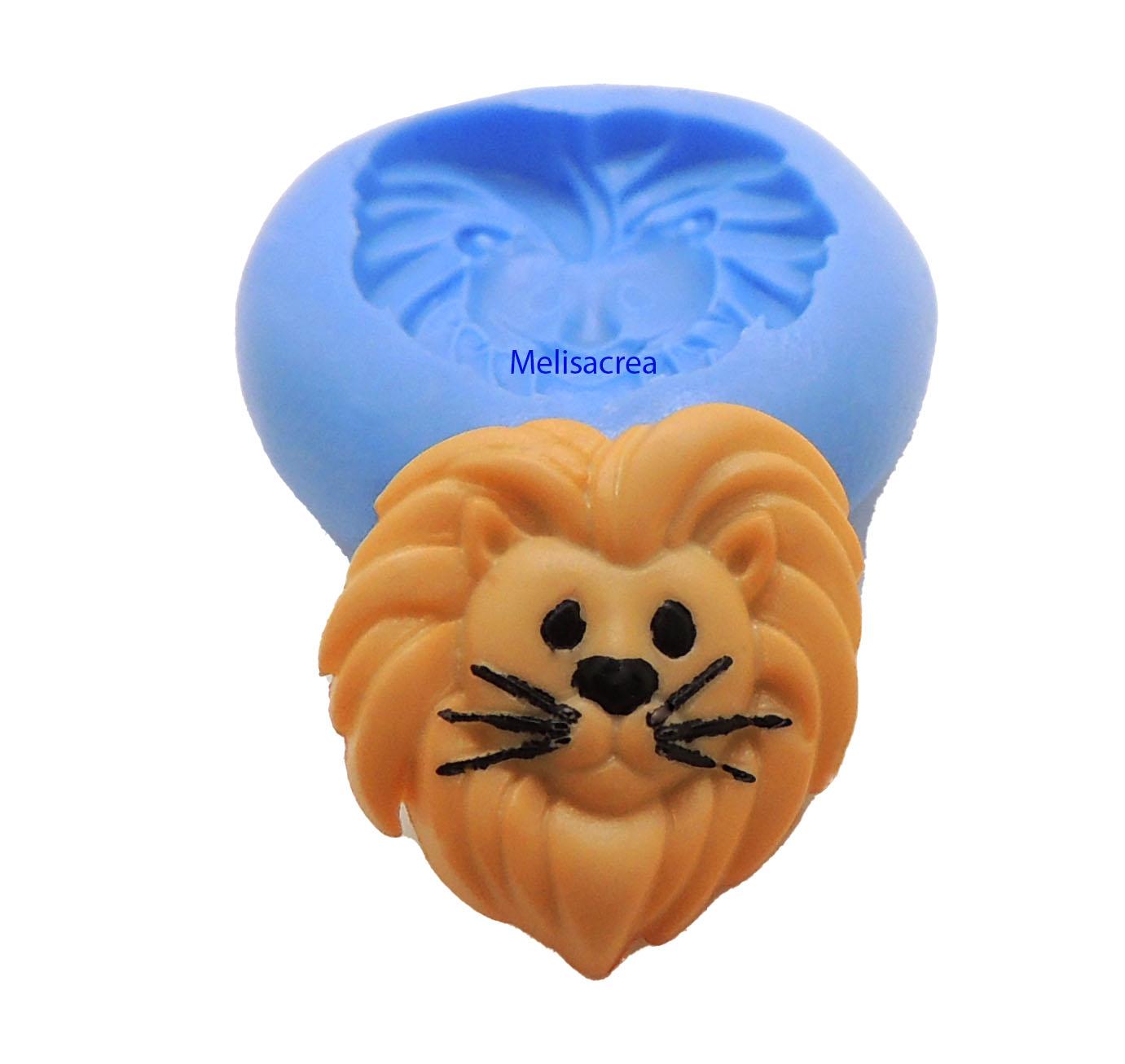 Moule en silicone - Lion 1,8 cm