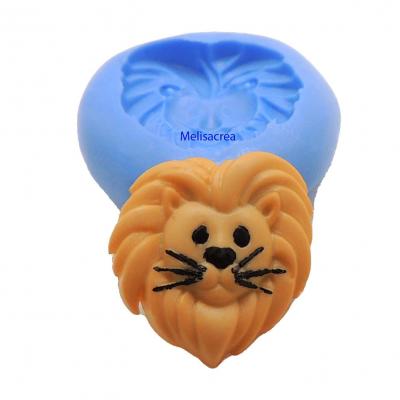 Moule en silicone petite tete de lion